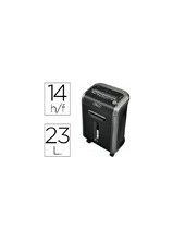 DESTRUCTORA DOC.FELLOWES PS-79Ci CAP.CORTE 14 H DESTRUYE GRAPAS CLIPS 2