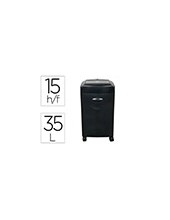 DESTRUCTORA Q-CON.KF15553 CORTE 15 H DESTRUYE GRAPAS CLIPS CD TARJ 2