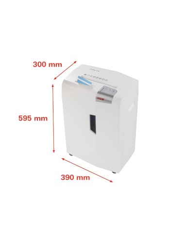 DESTRUCTORA HSM SHREDSTAR X15 CORTE 15 H PART.GRAPAS CLIPS CD TARJ