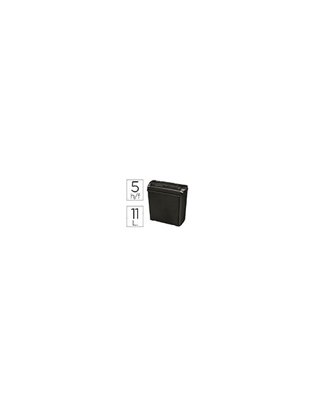 DESTRUCTORA FELLOWES P-25S CAP.CORTE 5H.CORTE EN TIRAS 4701001