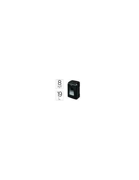 DESTRUCTORA FELLOWES 12C 8H SEGURIDAD P4 GRAPA/CLIP/TARJETAS 19 L