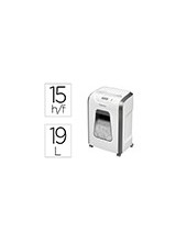 DESTRUCTORA DOC FELLOWES 15C 15H SEG. P4 GRAPAS CLIPS TJ. 19LT. 2