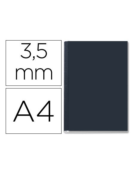 TAPA ENCUADERNACION CHANNELRIGIDA 35560 NG.LOMO AA CAP.10/35 H.