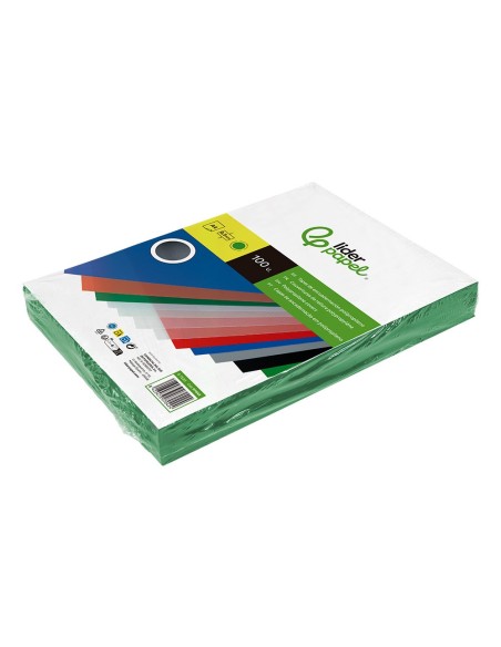 TAPA ENCUADERNACION PP.A4 0.5MM VE. OPACO PQ.DE 100 UD.