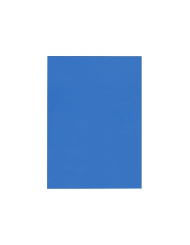 TAPA ENCUADERNACION PP.A4 0.5MM AZ. TRANS.PQ.DE 100 UD.