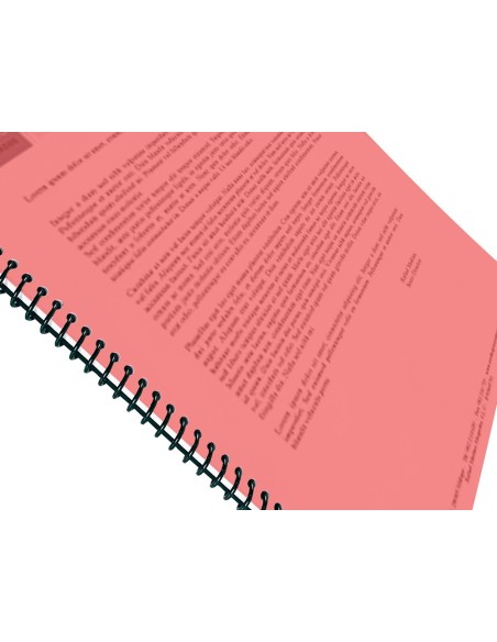 TAPA ENCUADERNACION PP.A4 0.5MM RJ. TRANS.PQ.DE 100 UD.