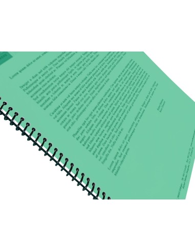 TAPA ENCUADERNACION PP.A4 0.5MM VE. TRANS.PQ.DE 100 UD.