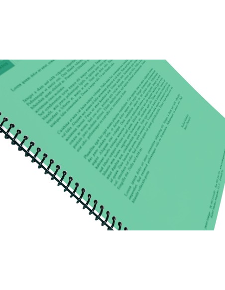 TAPA ENCUADERNACION PP.A4 0.5MM VE. TRANS.PQ.DE 100 UD.