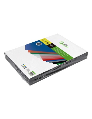 TAPA ENCUADERNACION PP. A3 0.5MM NG. OPACO PQ.DE 100 UD.