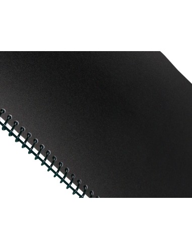 TAPA ENCUADERNACION PP. A3 0.5MM NG. OPACO PQ.DE 100 UD.