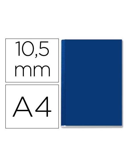 TAPA ENCUADERNACION CHANNELRIGIDA 35572 AZUL LOMO B CAP.71/105 H.