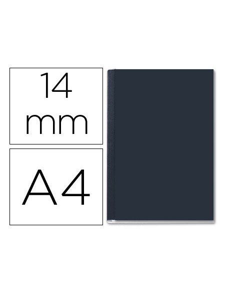 TAPA ENCUADERNACION CHANNELRIGIDA 35575 NG.LOMO C CAP.106/140 H.