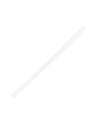 ESPIRAL METALICO Q-CONNECT BLANCO 64 5:1 8 MM 1MM CAJA DE 200 UD.