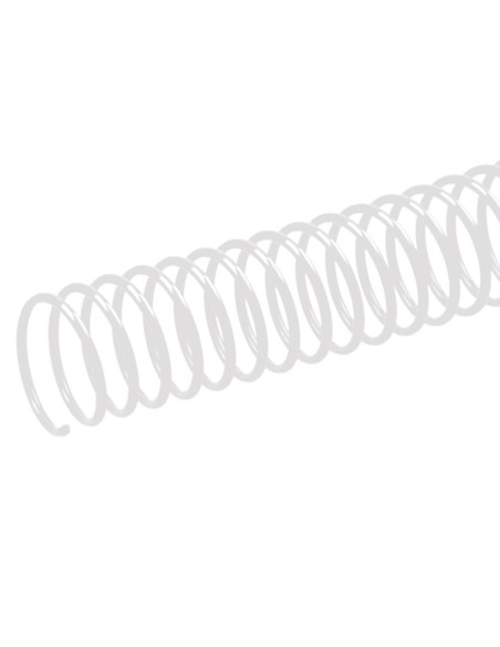 ESPIRAL METALICO Q-CONNECT BLANCO 64 5:1 14 MM 1MM CAJA 100 UD