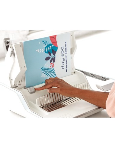 ENCUADERNADORA CANUTILLO FELLOWES LYRA 3 1 20H A4 300H GRAPA 30H 24