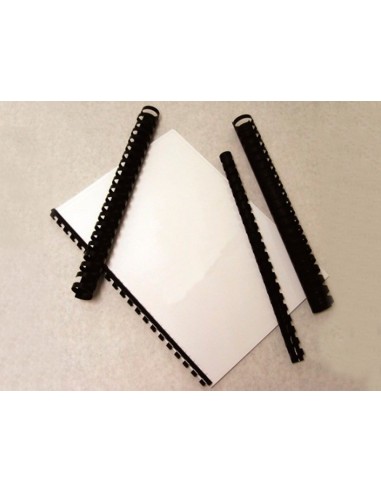 CANUTILLO Q-CON.RED.10 MM PLASTICO NEGRO  95 H 100UD**14599