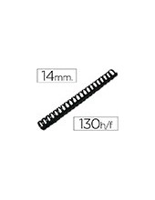 CANUTILLO Q-CON.RED.14 MM PLASTICO NEGRO . 130 H. 100U KF24051**14593 2