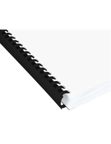 CANUTILLO Q-CON.RED.14 MM PLASTICO NEGRO . 130 H. 100U KF24051**14593