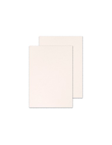 TAPA ENCUADERN Q-CON.CARTON DIN A4 BLANCO SIMIL PIEL 100UD**34215