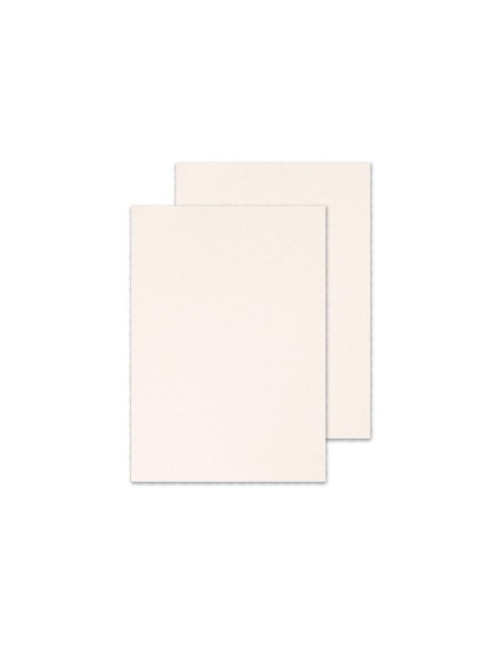 TAPA ENCUADERN Q-CON.CARTON DIN A4 BLANCO SIMIL PIEL 100UD**34215