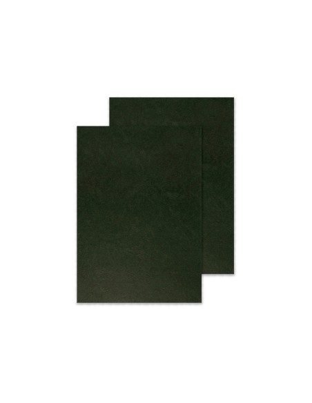 TAPA ENCUADER Q-CON.CARTON DIN A4 NG.SIMIL-PIEL 250 G 100  UD.**29129
