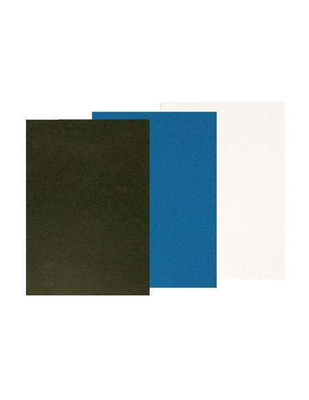 TAPA ENCUADER Q-CON.CARTON DIN A4 NG.SIMIL-PIEL 250 G 100  UD.**29129