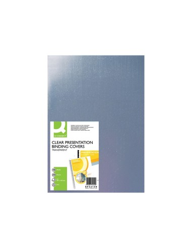 TAPA ENCUADERNACION Q-CON.PVC DIN A3 TPTE.200 MC 100UD**43314