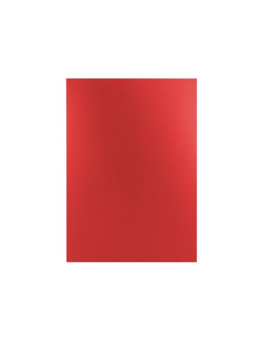 TAPA ENCUADERNACION PP DIN A4 ROJA ESPESOR 0,8 MM PACK 50**22532