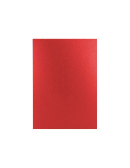 TAPA ENCUADERNACION PP DIN A4 ROJA ESPESOR 0,8 MM PACK 50**22532