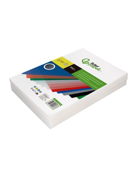 TAPA ENCUADERNACION PP DIN A4 TPTE.-ESPESOR 0,5 MM PACK 100**22536