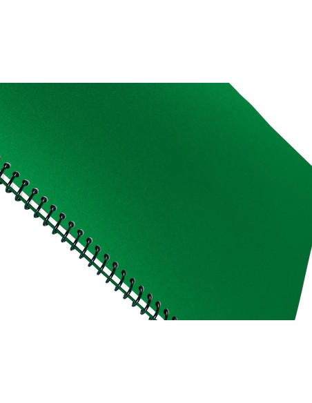 TAPA ENCUADERNACION PP DIN A4 VER ESPESOR 0,8 MM PACK 50**44341