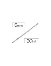 ESPIRAL METALICO Q-CON.64 5:1 6MM 1MM PACK 200**44362 2