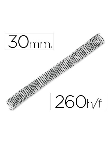 ESPIRAL METALICO Q-CON.64 5:1 30MM 1,2MM 50 UD**44374