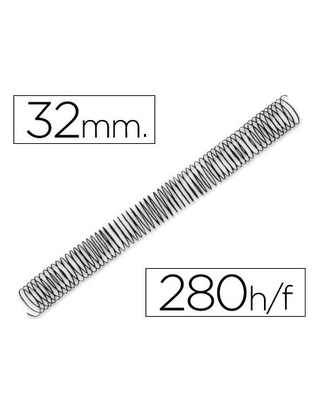 ESPIRAL METALICO Q-CON.64 5:1 32MM 1,2MM 50 UD**44375