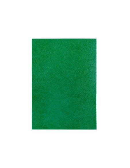 TAPA ENCUADERNACION CARTON GOFRADO DIN A4 VERDE-UD 50 UD.**28074