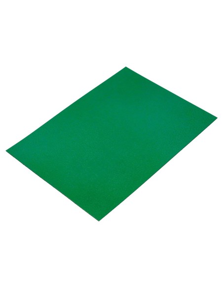 TAPA ENCUADERNACION CARTON GOFRADO DIN A4 VERDE-UD 50 UD.**28074