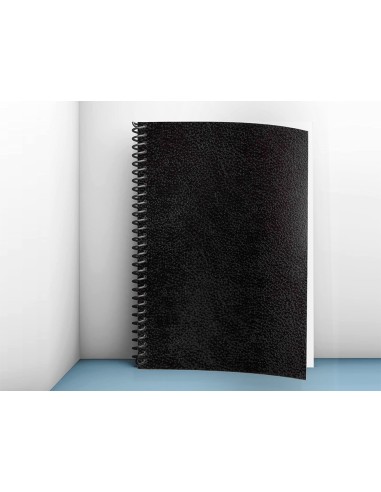 TAPA ENCUADERNACION CARTON GOFRADO DIN A3 NEGRO-UD 50 UD.**29747