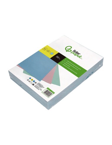 TAPA ENCUADERNACION  CARTON A4 1MM CEL. PQ.DE 50 UD.