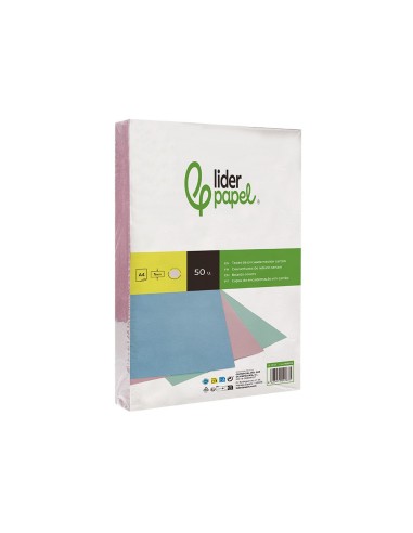 TAPA ENCUADERNACION  CARTON A4 1MM ROSA PQ.DE 50 UD.