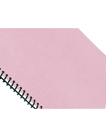 TAPA ENCUADERNACION  CARTON A4 1MM ROSA PQ.DE 50 UD.