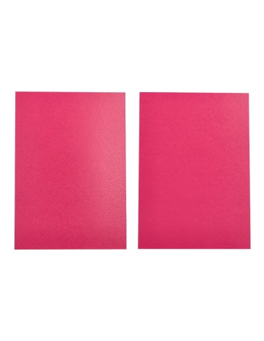 TAPA ENCUADERNACION  CARTON A4 0,9MM ROSA FLUOR PQ.DE 50 UD.