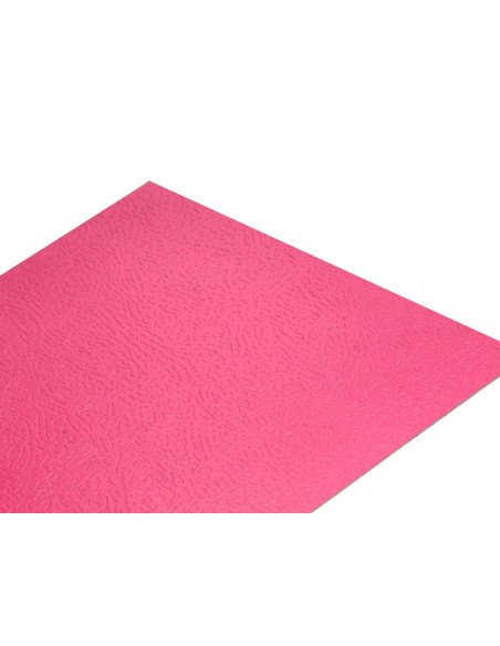 TAPA ENCUADERNACION  CARTON A4 0,9MM ROSA FLUOR PQ.DE 50 UD.