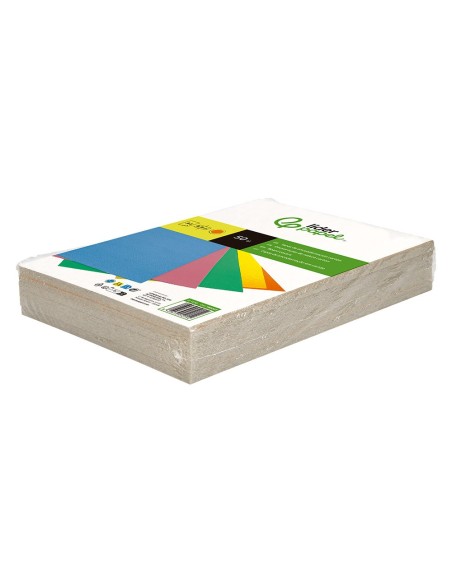 TAPA ENCUADERNACION  CARTON A4 0,9MM NJ. FLUOR PQ.DE 50 UD.