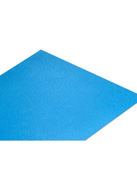 TAPA ENCUADERNACION  CARTON A4 0,9MM AZ. FLUOR PQ.DE 50 UD.