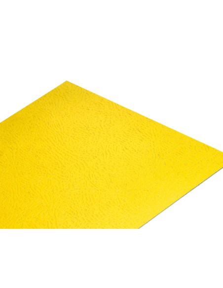 TAPA ENCUADERNACION  CARTON A4 0,9MM AM. FLUOR PQ.DE 50 UD.