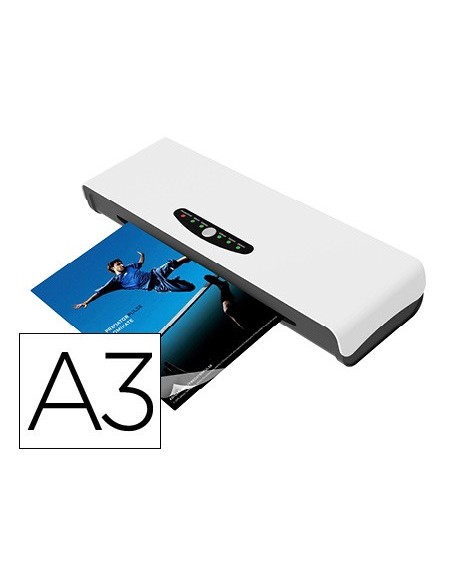 PLASTIFICADORA Q-CON.DIN A3 ALTO REND.FRIO/CALOR 4 RODILLOS 250MC