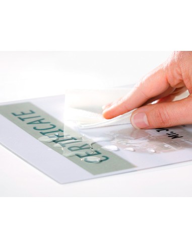 BOLSA PLASTIFIC Q-CON.-303 X 216 125 MC DIN A4 KF04116 100UD **19469