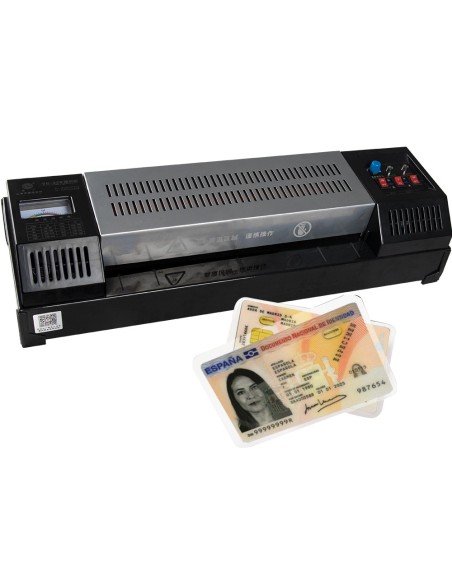 BOLSA PLASTIFICAR Q-CON.-90 X 60 MM 200 MC CARNET NIF 100UD**19465