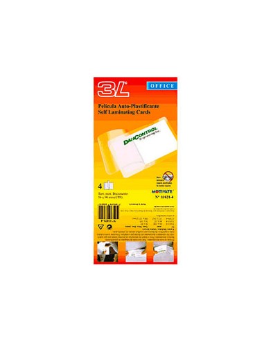 BOLSA PLASTIFICAR 3L OFFICEMANUAL FRIO 300 MC DIN A4 ADHESIVO 10 U