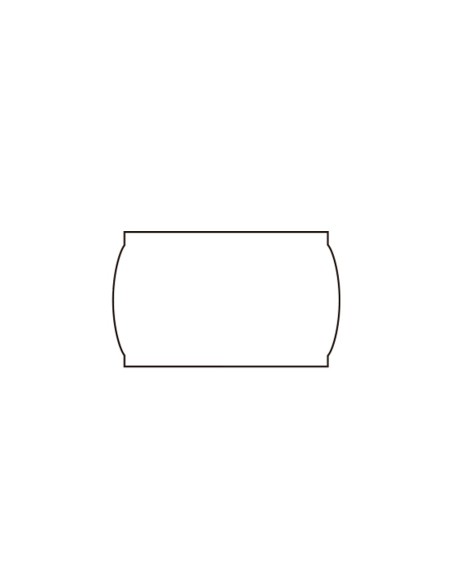 ETIQUETAS ADH. METO 9156319 ONDUL. 22X12MM LISA REMOV BL. 1500UD.